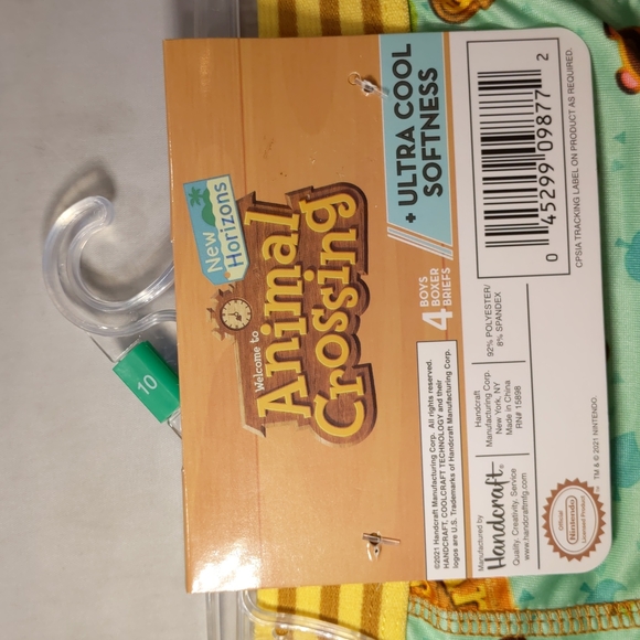 Animal Crossing, size 10 boy's athletic boxer briefs - Picture 6 of 7